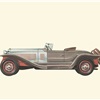 1927 Isotta Fraschini Tipo 8A Spinto Castagna - Illustrated by Pierre Dumont