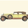 1927 Minerva 32 HP Hibbard and Darrin Phaeton - Illustrated by Pierre Dumont