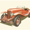 1929 DuPont Model G Speedster - Illustrated by Pierre Dumont