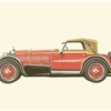 1929 Mercedes-Benz 38/250 SSK - Illustrated by Pierre Dumont