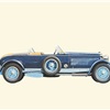 1930 Minerva 40 HP - Illustrated by Pierre Dumont