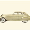 1933 Pierce-Arrow V-12 'Silver-Arrow' - Illustrated by Pierre Dumont