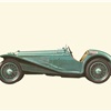1934 Riley MPH - Illustrated by Pierre Dumont