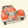 1937 Cord Model 812 - Illustrated by Pierre Dumont