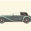 1939 S.S. Jaguar - Illustrated by Pierre Dumont