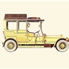 1908 Rolls-Royce 40/50 HP Silver Ghost - Illustrated by Pierre Dumont