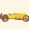 1912 Hispano-Suiza Alfonso - Illustrated by Pierre Dumont