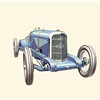 1926 Panhard-Levassor 35 CV - Illustrated by Pierre Dumont
