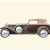 1930 Mercedes-Benz SS - Illustrated by Pierre Dumont