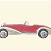 1932 Delage D8 SS Letourneur & Marchand Speedster - Illustrated by Pierre Dumont