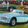 1959 Austin-Healey: Illustrated by William J. Sims