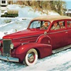 1940 Cadillac V-16 Derham body fastback coupe: Illustrated by James B. Deneen