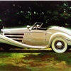 1936 Mercedes 540K Roadster (Sindelfingen): Illustrated by Vladimir Kordic