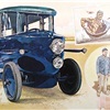 1924 Rumpler Tropfen-Auto - Will Rogers: Illustrated by James B. Deneen