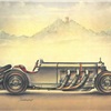 1933 Mercedes-Benz SSK: Illustrated by Piet Olyslager
