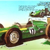 1961 Cooper-Climax: Illustrated by Dick Mahoney