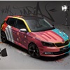 Skoda Fabia Art Car by Armando Gomes (2015): ‘Street Art’