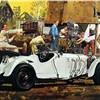 Lights, Camera, Action! — 1929 Mercedes SSK: Illustrated by James B. Deneen