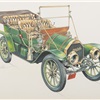1909 Mitchell Touring: Illustrated by Jerome D. Biederman