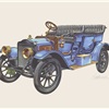1909 White Steam Car: Illustrated by Jerome D. Biederman
