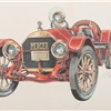 1912 Mercer Raceabout: Illustrated by Jerome D. Biederman