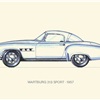 1957 Wartburg 313 Sport: Illustrated by Ralf Swoboda
