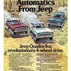 '74 Jeep Quadra-Trac™ Ad – The Automatics From Jeep