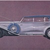 1930 Duesenberg Model J — 'The Student Prince': Artwork by Count Alexis de Sakhnoffsky
