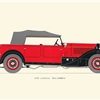 1930 Lancia 'Dilambda' Five-Seat Touring body: Drawn by George Oliver