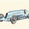 1927 Napier-Campbell (M. Campbell 174.88 mph): Illustrated by Piet Olyslager