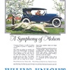 Willys-Knight Five Passenger Touring Ad (June, 1924) – A Symphony of Motion – Illustrated by Norman Price