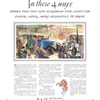 Overland Whippet Ad (May, 1927) – In these 4 ways women find this new European-type light car easier, safer, more delightful to drive – Illustrated by Floyd Brink