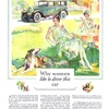 "70" Willys-Knight Six Ad (June, 1927) – Why women like to drive this car