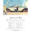 Overland Whippet Collegiate Roadster Ad (July, 1927) – Smart as the Ritz