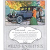 Willys-Knight Six Ad (November, 1925): Illustrated by Myron Perley
