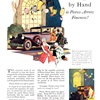 Pierce-Arrow Straight Eight Ad (September, 1929) – Illustrated by Warren Baumgartner / Myron Perley