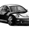 1998 Volkswagen New Beetle – Illustrated by Anton Izotov