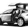 2015 Tesla Model X – Illustrated by Anton Izotov