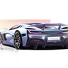 Rimac Nevera (2021) - Design Sketch