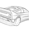 Kimera Automobili EVO37 (2021) - Design Sketch
