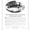 Chandler Six Sedan Ad (April, 1918) – Illustrated by Roy Frederic Heinrich