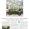 Ford Model A Fordor Sedan Ad (November, 1928) – You'll have a feeling of security and confidence when you drive the new Ford