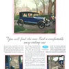 Ford Model A Fordor Sedan Ad (March, 1929) – You will find the new Ford a comfortable easy-riding car