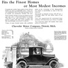 Chevrolet Superior Utility Coupé Ad (April, 1924): Fits the Finest Homes or Most Modest Incomes
