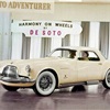The 1954 DeSoto Adventurer concept car had side exhaust pipes, a feature that would show up nearly four decades later on the Dodge Viper.