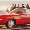 Alfa Romeo Giulietta Sprint Speciale Prototipo (Bertone), 1957 - Прототипы были представлены на автосалонах в Турине, Женеве и Париже в 1957 году. От серийного автомобиля их отличало отсутствие традиционного "скудетто" на передке и низко посаженные фары головного света.