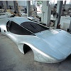 Алюминиевый кузов ручной формовки, 1975