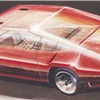 Lancia Sibilo (Bertone), 1978 - Design sketch