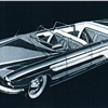 Mercedes-Benz 300 Convertible (Ghia), 1956 - Design Rendering