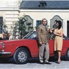 Fiat-Abarth 2400 Coupé (Allemano), 1964 - Carlo Abarth with his wife Annelise